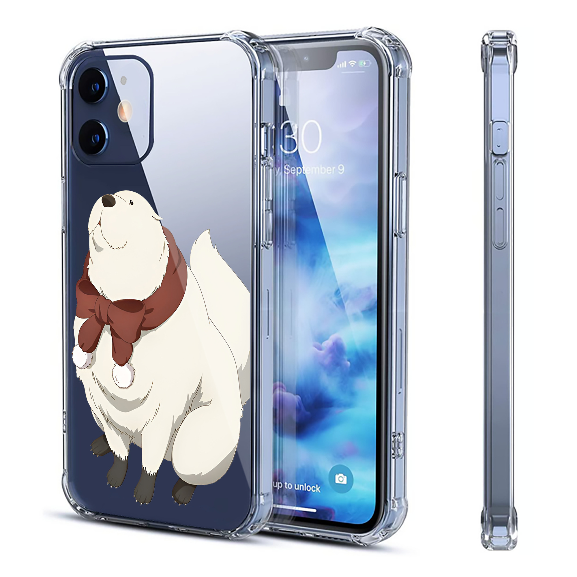 （画像用） SPY×FAMILY间谍家家酒 【iPhone 12シリーズ対応】透明スマホケース（クリアソフトケース）
